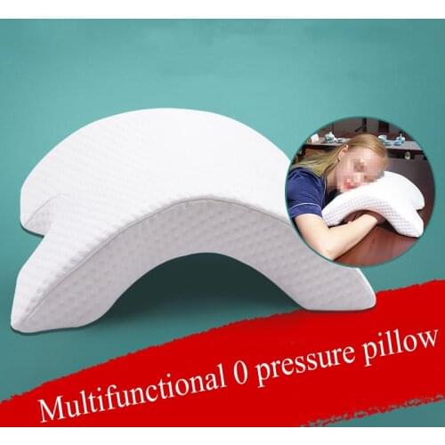 Arm Pillow Boyfriend Pillow Slow Rebound No Pressure Pillow Anti-Hand Hemp Couple Sleep Pillow Memory Pillow for Bedroom