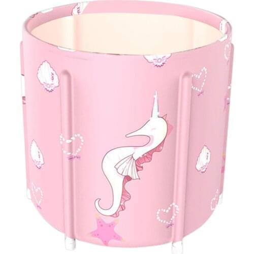 Portable Folding Bathtub Space Saving Foldable Insulation Bathing Sweat Steaming Artifact Stable Easy To Store