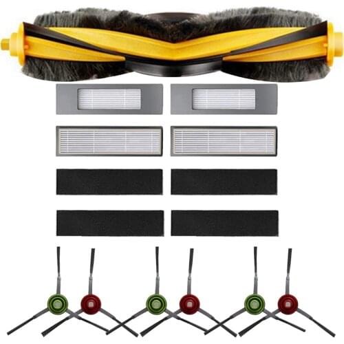 Filter Roller Side Brush for Ecovacs Deebot OZMO 920 950 T5 T8 Aivi Robot Vacuum Replacement Parts Accessories