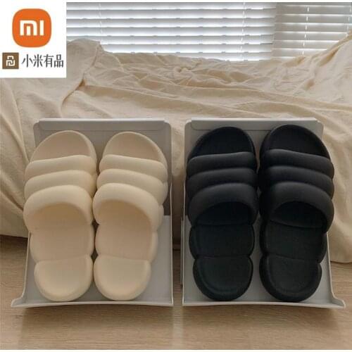 Xiaomi youpin Slippers Women Men Platform Slides Soft EVA Thick Sole Summer Shoes Indoor Bathroom Slipper Female Male Footwear