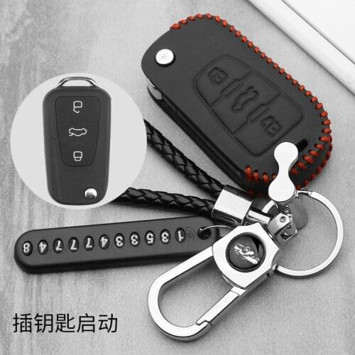 3 Buttons Remote Flip Folding Car Key case For New MG GS Roewe MG7 GT GS 350 360 750 W5 key cover
