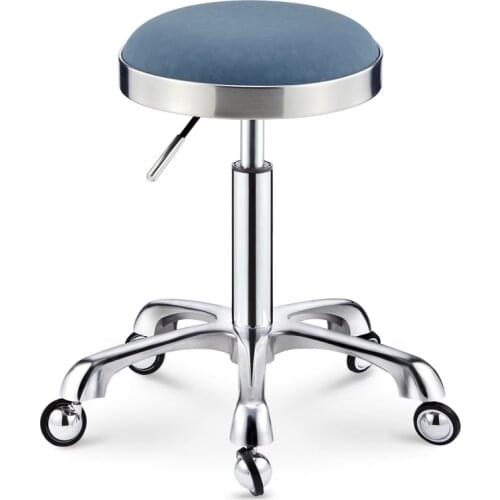 Beauty stool, barbers chair, rotary lifting, hairdressers bench, pulley, stainless steel hair cutting stool