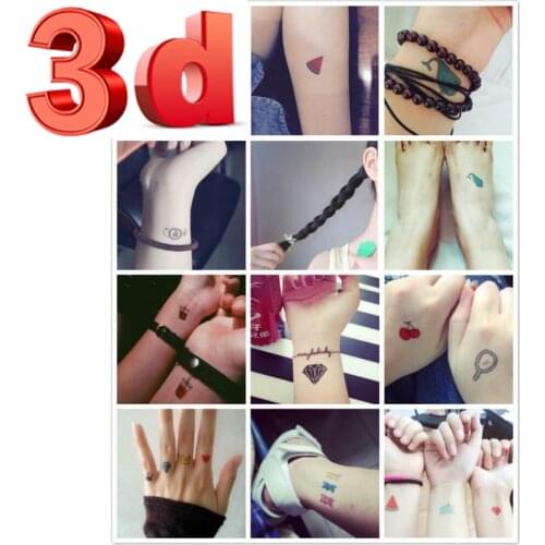 Thousands of Tattoo for Your Choice 3D Tatoo Sticker Halloween Funny Scary Small Temporary tattoo stickers Arm Face Leg Neck