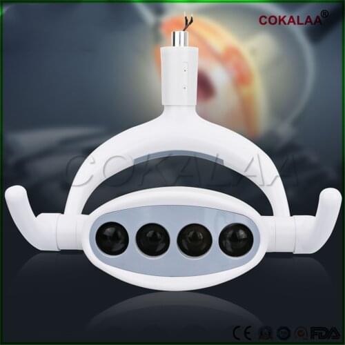 High quality dental lamp with Sensor Oral Light Lamp color temperature adjustable Dental Unit Chair implant surgery lamp