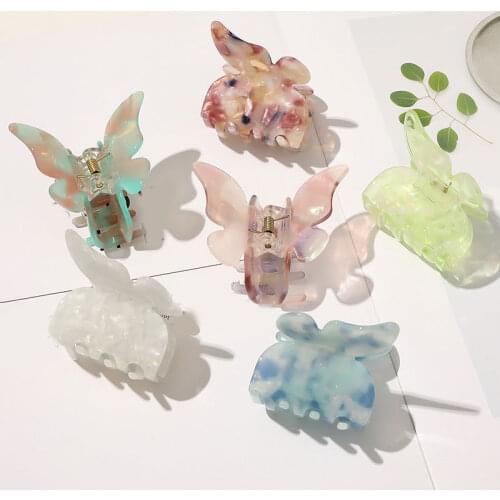 Vintage Hair Clips Claw Clip Elegant Butterfly Shape Hair Claw Hair Clips for Hair Lovely Hair Barrette Woman Hair Accessory