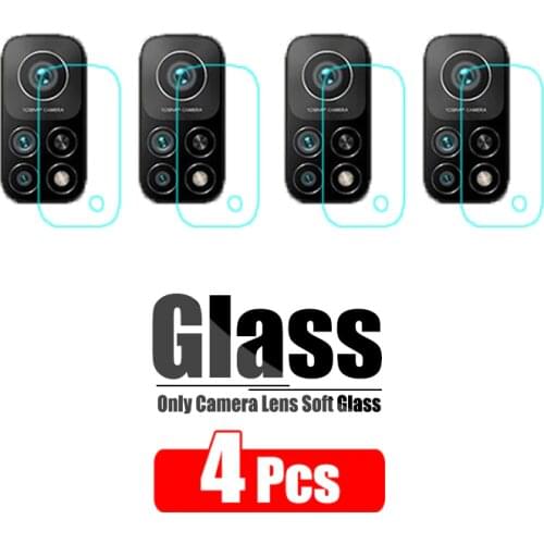 4 Pcs Camera Protective Glass For Xiaomi Poco M3 Pro X3 GT F3 NFC On Xiomi Mi 9T 10T Lite A2 A3 Camera Protector Lens Film