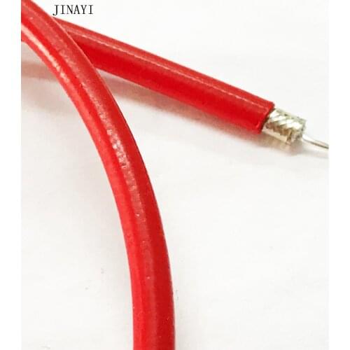 1/2/3m 5m 10m RG402 Red Simi Rigid RF coax cable Semi-Flexible 50ohm RG402 cable 50cm 15m 20m 30m