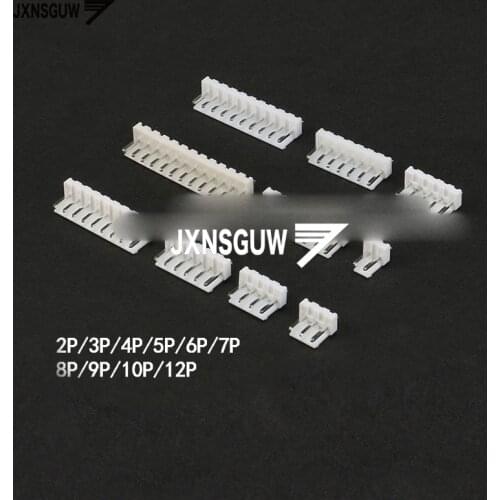 20PCS VH straight pin socket pitch 3.96 connector 2P/3P/4P/5P/6P/7P/8P/9P/10P/12P