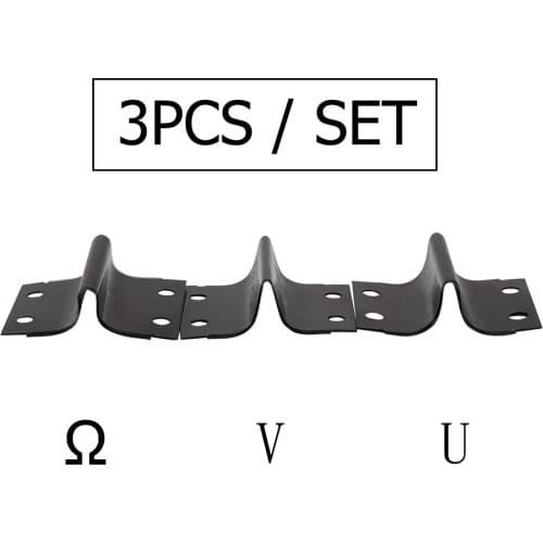 Garden Tool Accessories Grafting Shears Blade 3Pcs/Set U V Ω Type Pruning Cutting Additional Blade Grafting Scissor Replacement