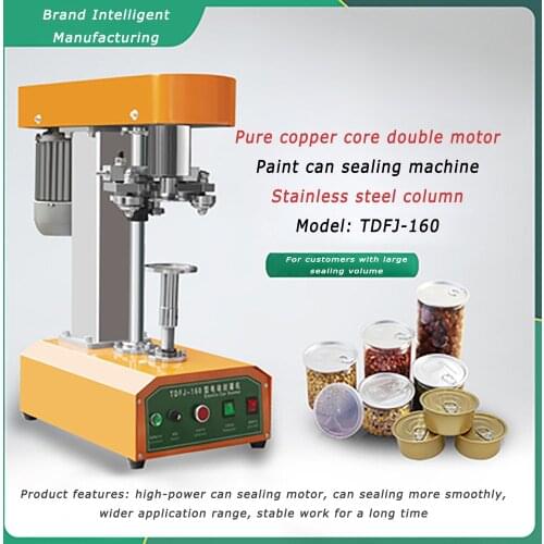 Automatic Sealing Machine Aluminum Can Tinplate Cans Plastic Cans Glass Jar Sealing Machine Capping Machine Can Sealing Machine