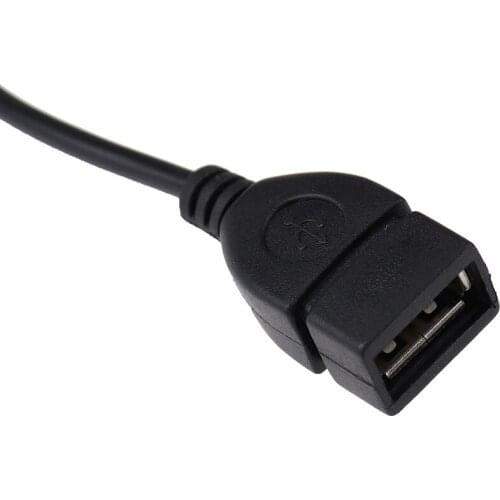 3.5mm Car AUX Audio Cable to USB Audio Cable Car Electronics For Play Music Car Audio Cable