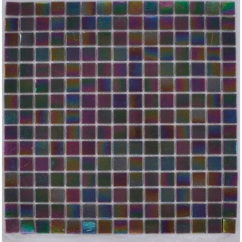 Free shipping iridescent glass mosaic tile for bathroom and kitchen and outdoor wall tile floor tileP51