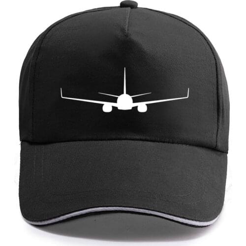 New Baseball Hat Boeing 737-800 Plane Print High-quality Men Women Hat Casual Fashion Unisex Baseball Caps Snapback Hats