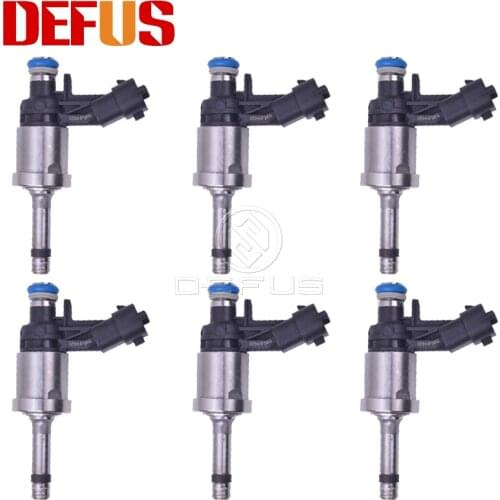 DEFUS 6pc New Arrival Fuel Injector Nozzle OEM 12669384 For Buick Chevrolet GMC 3.6L V6 Engine Parts Injection Auto Parts Petrol