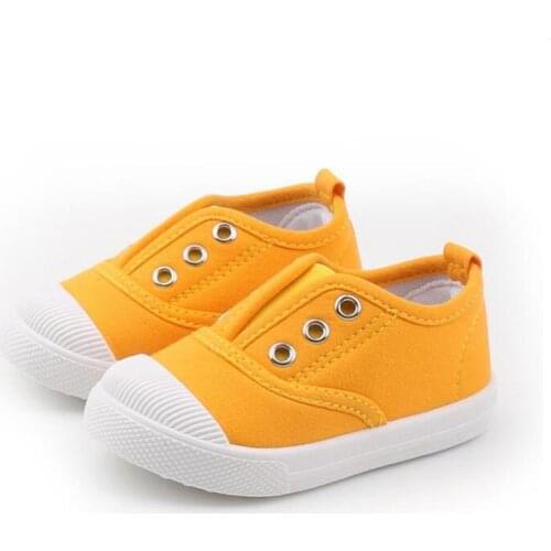 MHYONS childrens shoes 2019 spring childrens canvas shoes boys and girls a pedal shoes kindergarten casual shoes