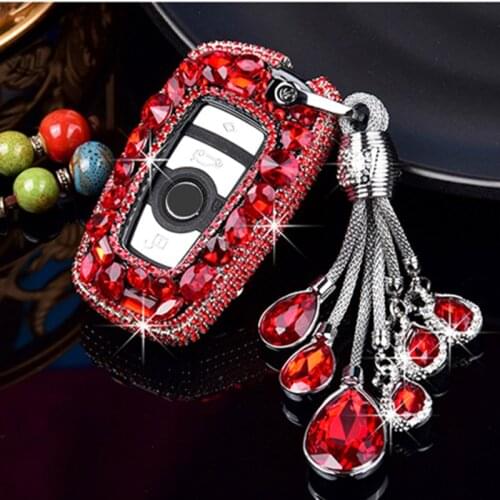 For BMW 525X1X2X3X4X5X6 218i 530 320li Car Key Interior Ornament Pendant Key Protective Shell Case