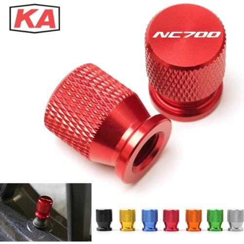 For Honda NC700 NC700X NC700S 2015 2016 2017 2018 2019 2020 Motorcycle CNC Tyre Valve Wheel Rim Air Port Stem Covers Caps