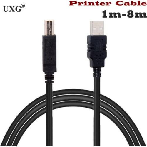 USB 2.0 Type-c Print Cable USB Type A to B Male to Male Printer Cable For Canon Epson HP ZJiang Label Printer DAC USB Printer