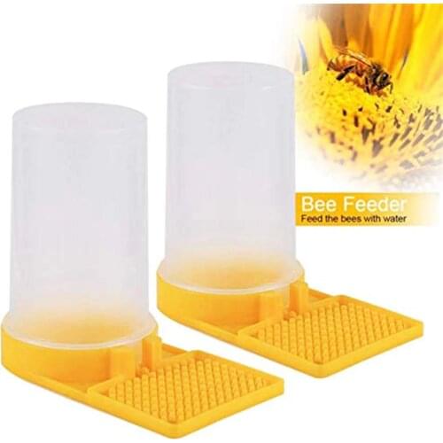 2Pcs Bee Water Feeder Beehive Beekeeping Drinking Dispenser Honey Feeding Bowl Beekeeping Supplies Tools