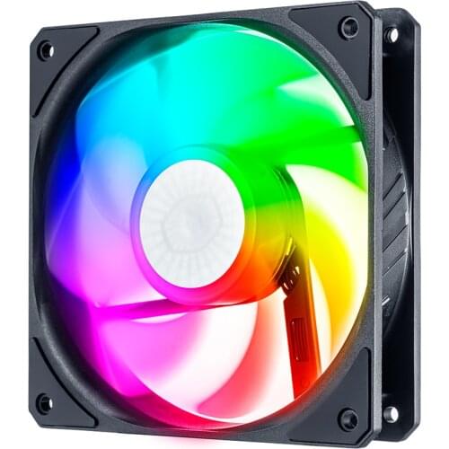 Cooler Master Sickleflow 120 120mm ARGB silent chassis cooling fan reverse edition,Support Shenguang synchronization