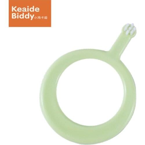 Soft training infant safe silica gel baby toothbrush quality kids heat-proof protection design oral care on sale KD3163