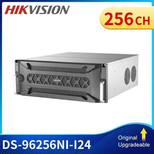 Hik 256CH 4U 4K Super NVR 24 SATA Ports RAID 0, 1, 5, 6, 10 and N+1 hot spare people counting camera ANPR fisheye