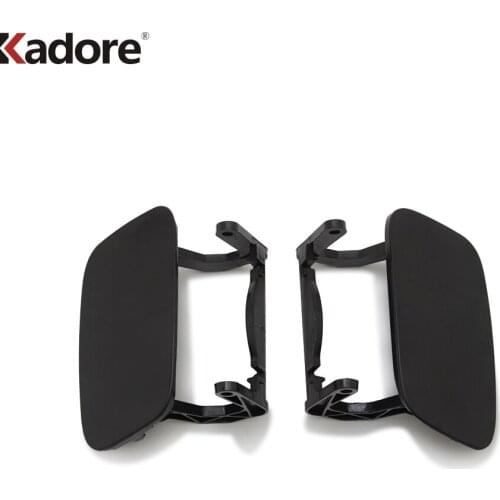 For A4 B9 2011-2017 Plastic Car Front Bumper Headlight Washer Cap Cover Headlamp Spray Nozzle Jet Car Accessories