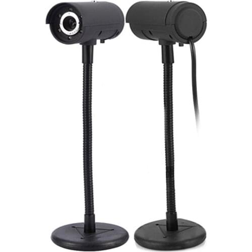 Fast Delivery USB Web Camera Driver-Free 480P Webcam With Mic Laptop Webcam Computer Web Cameras With Night Vision LEDs In Stock