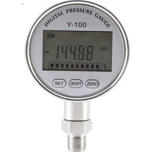 -0.1~60MPa High Precision Digital Pressure Gauge 0.5% Accuracy Pressure Meter Manometer Air Oil Gas Water Liquid Pressure Tester