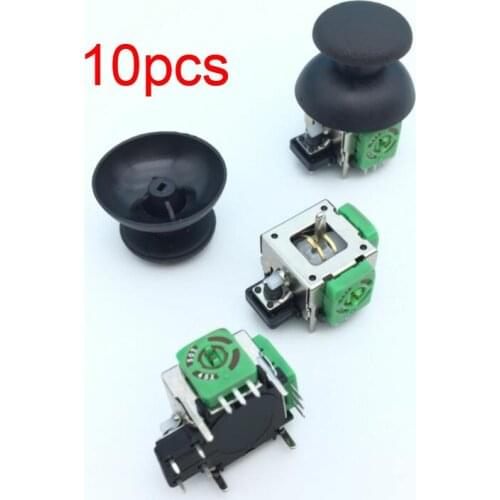 10Pcs 3D Joystick 5K Potentiometer Directional Joystick 360 Degree With Confirmation for RC Aircraft Model Helicopter Toys