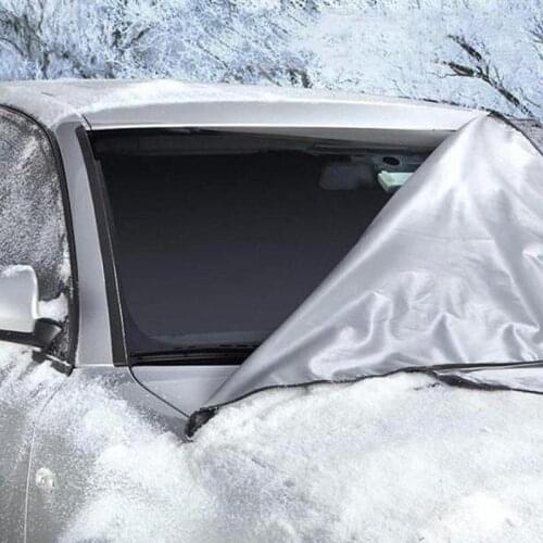 Automobile Magnetic Sunshade Cover Car Windshield Snow Sun Shade Waterproof Protector Cover Car Front Windscreen Cover