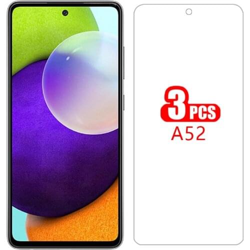 Case for samsung a52 5g 4g cover screen protector tempered glass on samsun galaxy a 52 52a protective phone coque bag samsunga52