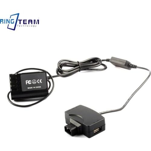 D-Tap to USB Adapter Connector 5V to DMW-BLK22 Dummy Battery DMW-DCC17 DC Coupler for Panasonic DC-S5 DC-S5K Lumix S5