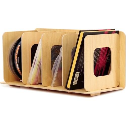CD Rack Wood Receiving Creative Display Rack Dvd Film Rack Cd Storage Cabinet Box