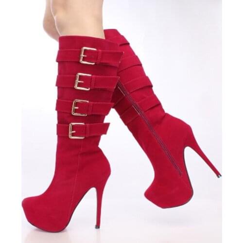 FGHGF Womens boots, womens high heels, 15CM sexy ladys boots, fashionable sexy free shipping womens boots