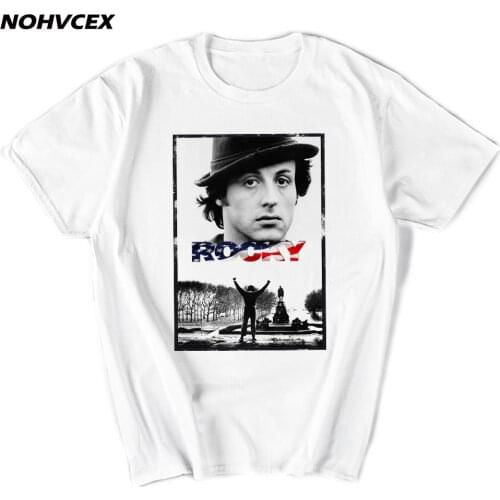 Digital Printing The Winner Of Position Mens And Womens Short Sleeve T-Shirt Round Collar New Summer Style ROCKY BALBOA