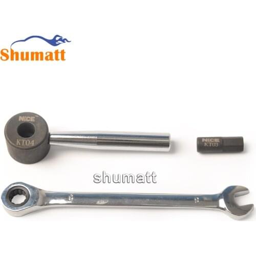 Common Rail Tool for 320D Excavator Injector Solenoid Valve Armature Lift Stroke Measuring Disassembly Assembly Removel Tool