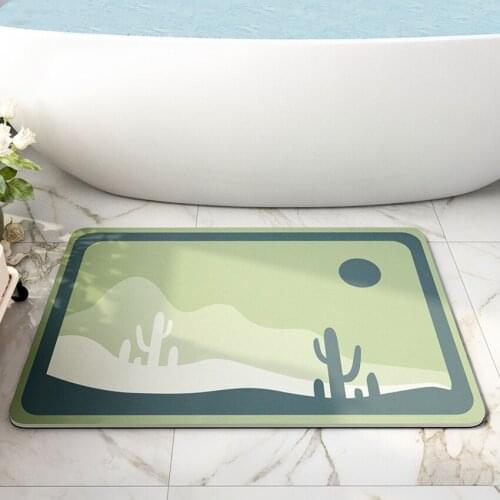 Simple Geometry Doormat Bedroom Kitchen Dustproof Floor Mat Door Rugs Bathroom Non-Slip Mat Carpet Home Deocr Felpudo Paillasson