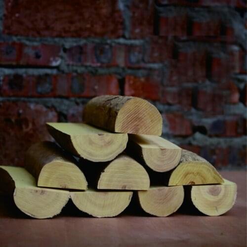 EDC knife DIY knife handle handle material Lobular boxwood Slingshot handle-1 piece 4-6cm