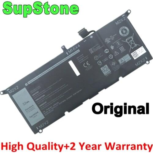 SupStone Genuine DXGH8 0H754V HK6N5 P115G P113G Laptop Battery For Dell XPS13 9370 9380 Inspiron 5390 5391 7191 7490 P82G P114G