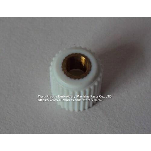 Plastic Knob Screw Cap for tension unit of some Tajima and Chinese embroidery machine parts offered by store 736750