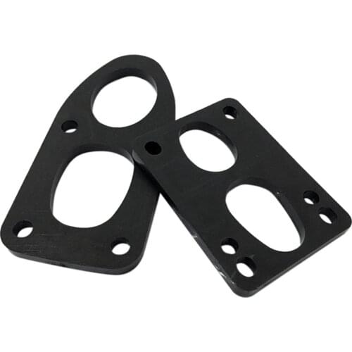 Skateboard Riser Pads 6mm (1/4inch) Skateboard Shock Pads U-Shape Soft Longboard Shockpads Riser Pads