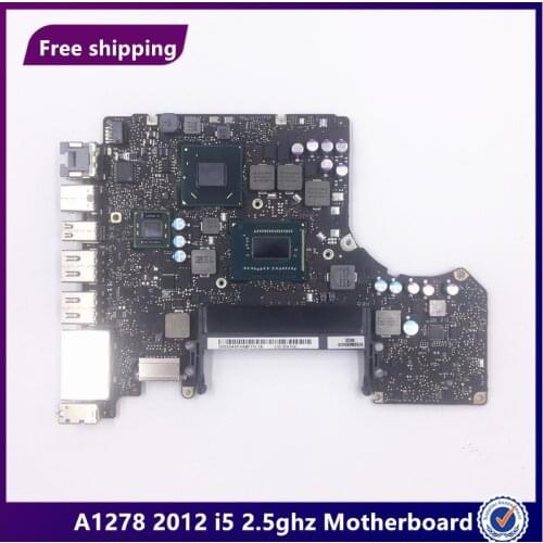 Promotion For Macbook Pro 13" A1278 1278 2012 i5 2.5 GHZ Md101LL/A MD101 Logic Board laptop Motherboard 661-6588 820-3115-B