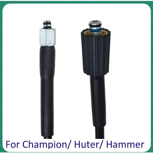 High Pressure Washer Hose Car Washer Water Cleaning Hose 10m * 160bar for Huter IPC Hammer Kohler Champion pressure washer