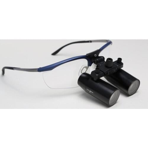 TAOS 5.0x Medical surgical magnifying glass dental loupes with LED Headlight medical headlamp