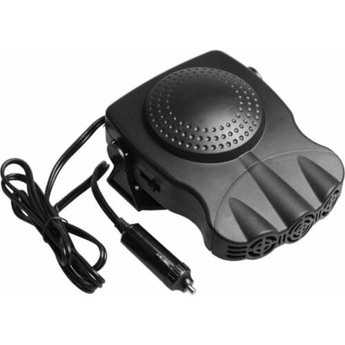 2in1 150W 12V Car Heater Fan Vehicle Ceramic Heating Cooling Fan Defroster Demister Windscreen For RV Camper Bus Van Lorry Truck