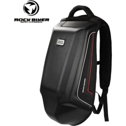ROCK BIKER Waterproof Motorcycle Bag Wearable Motorcycle Backpack Tank Bag Carbon Fiber Motorcycle Saddle Bag Travel Luggage