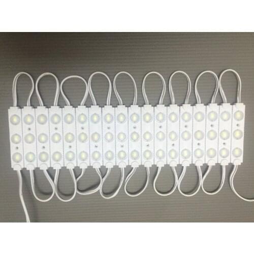 1.5W SMD5630/5730 Injection LED Module with len 3leds/piece160 Angle DC12V Waterproof IP65 Warm white/cool white/Red/Green