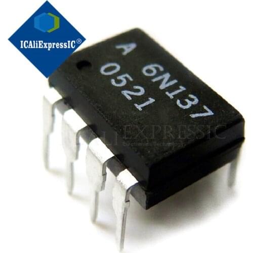 10PCS 6N137 DIP DIP8 new original In Stock