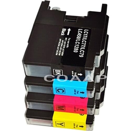 4X Compatible Ink Cartridge for LC12 LC40 LC71 LC73 LC75 LC400 LC1220 LC1240 For Brother Printer ink MFC-J6910CDW J6710CDW